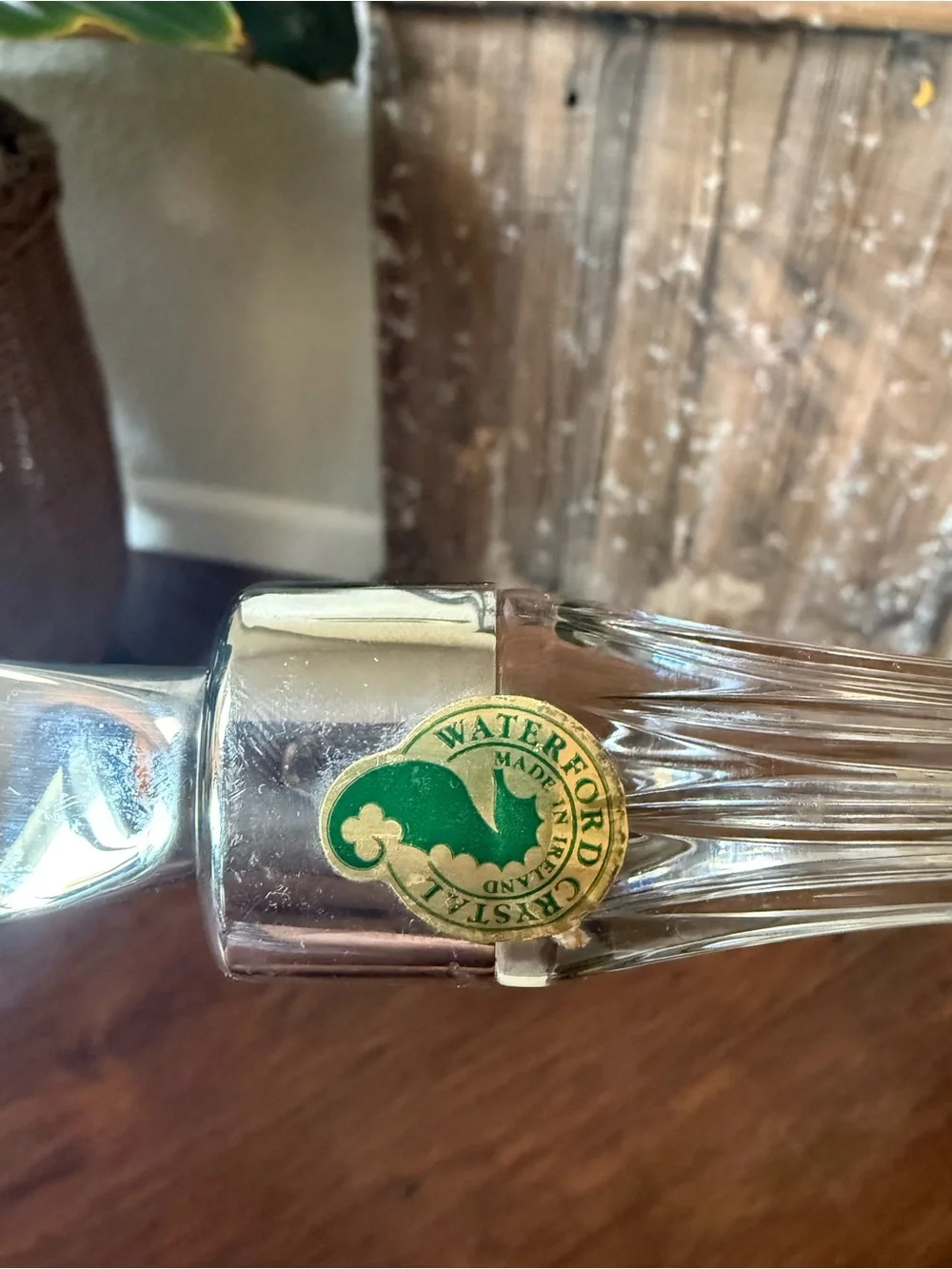 Waterford Lismore Crystal Cake Knife NWOB
